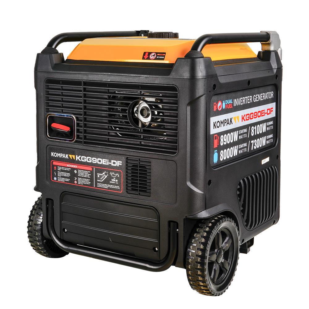 Kompak 11 kVA 400 V Gas & Benzin KGG90Ei-DF Inverter Stromaggregat