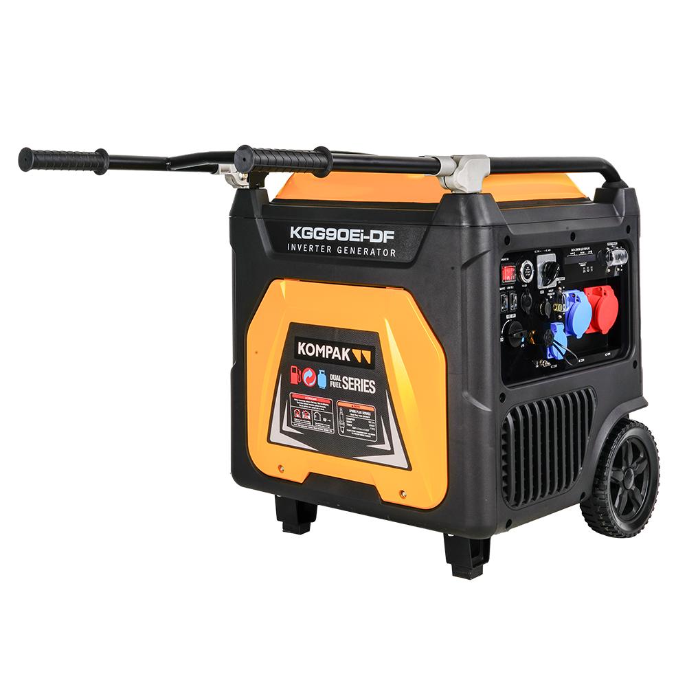 Kompak 11 kVA 400 V Gas & Benzin KGG90Ei-DF Inverter Stromaggregat