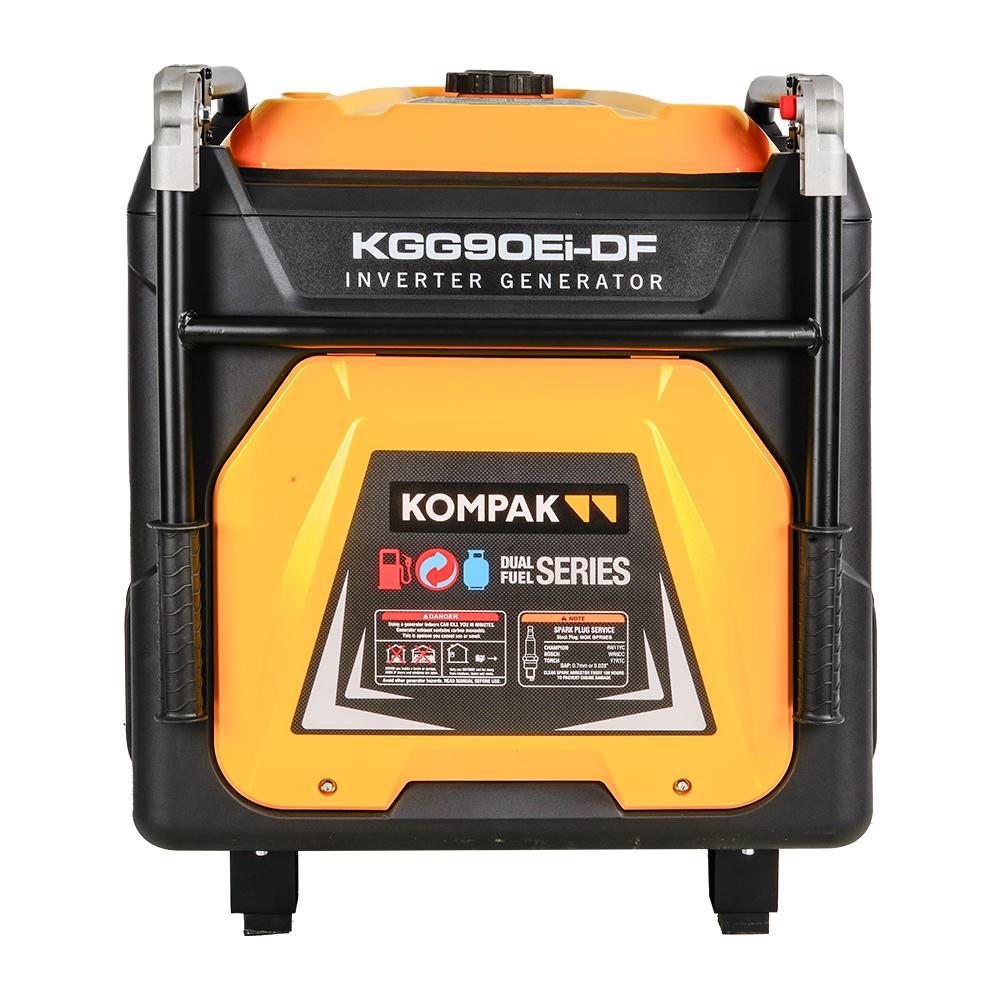 Kompak 11 kVA 400 V Gas & Benzin KGG90Ei-DF Inverter Stromaggregat