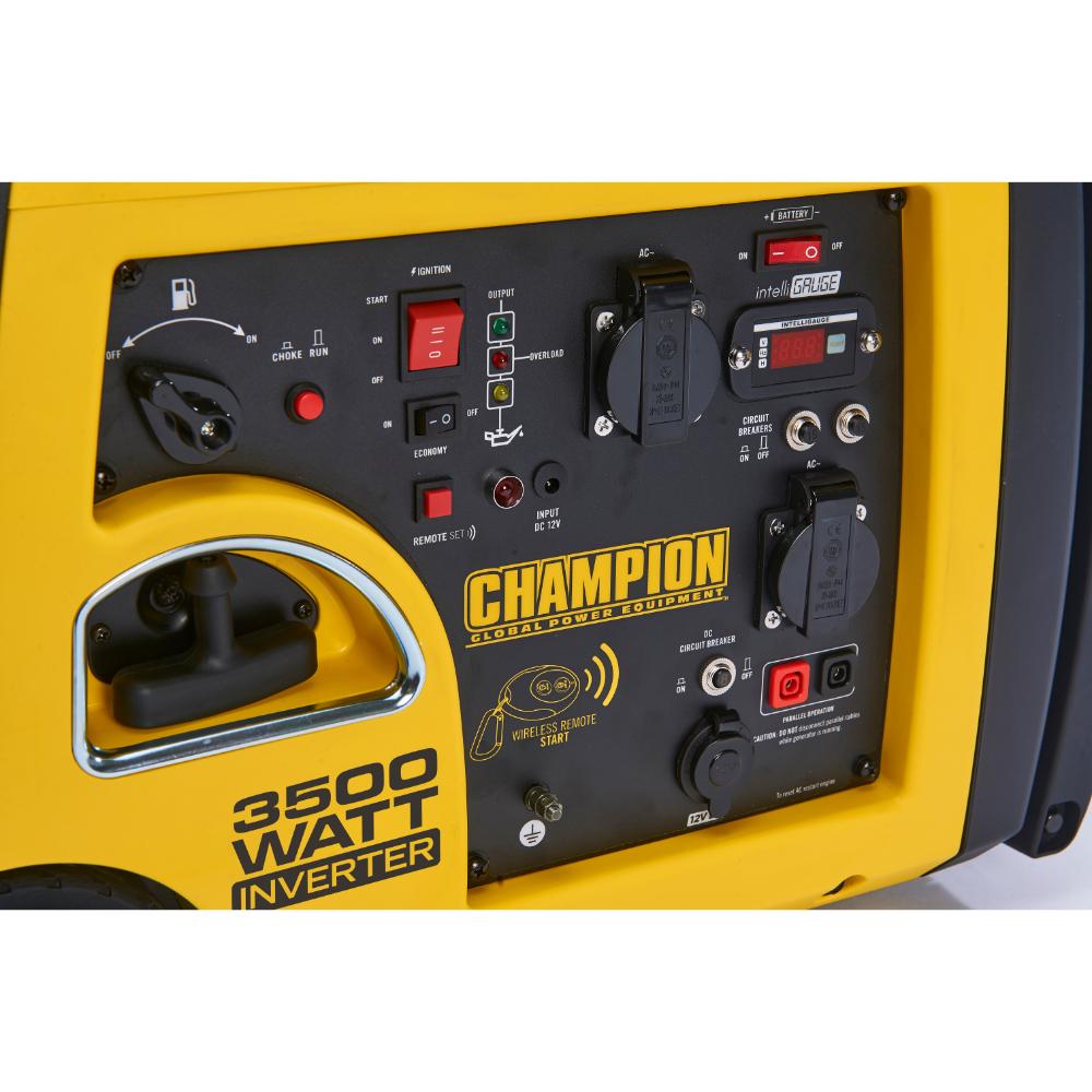 Champion PG3500-ER Benzin Inverter Stromerzeuger 3500W mit E-Start