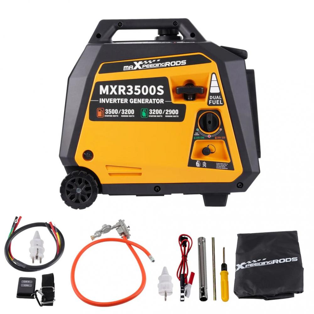 maXpeedingrods 3500 Watt DualFuel Inverter Stromerzeuger MXR 3500S