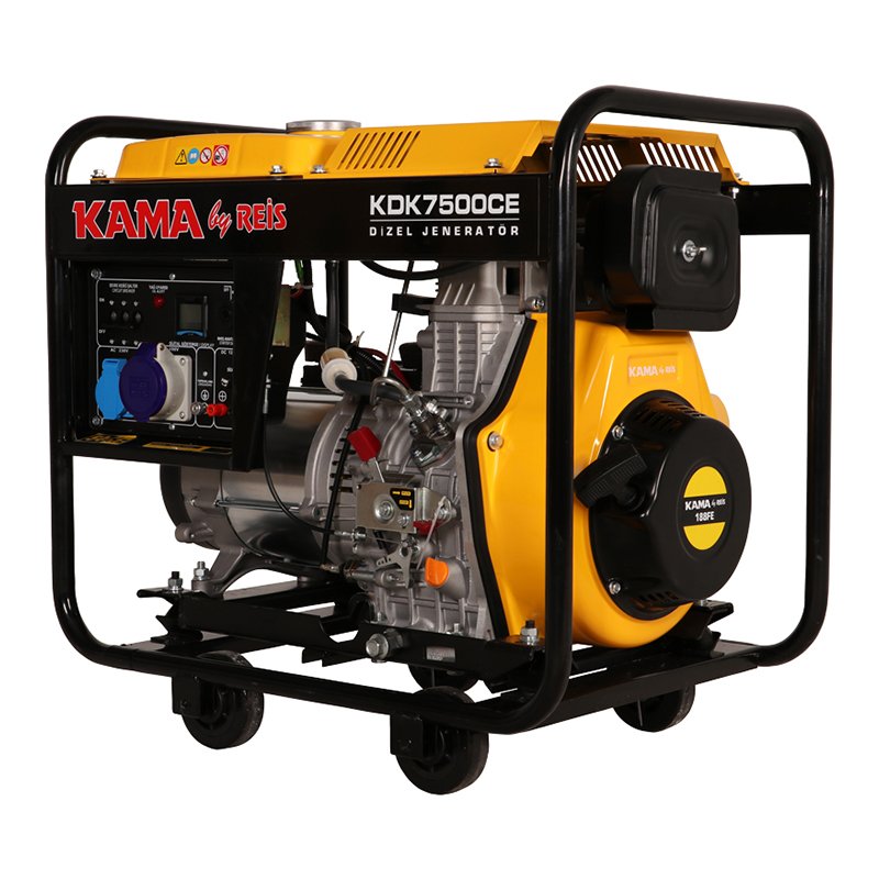 Kama KDK7500CE Diesel Stromerzeuger 5,5 kW / 6,9 kVA