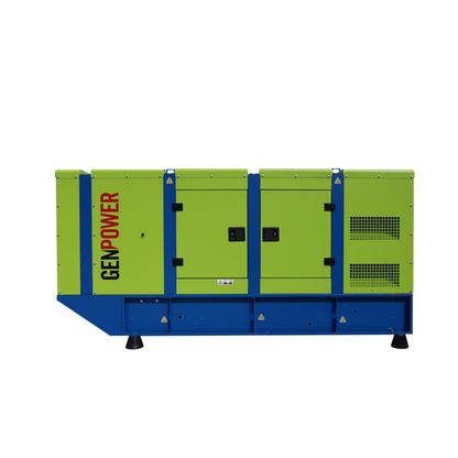 GENPOWER Diesel Generator GNT 235 – 213,6 kVA / 235 kVA (Dreiphasig, Schallgedämpft oder Offen)