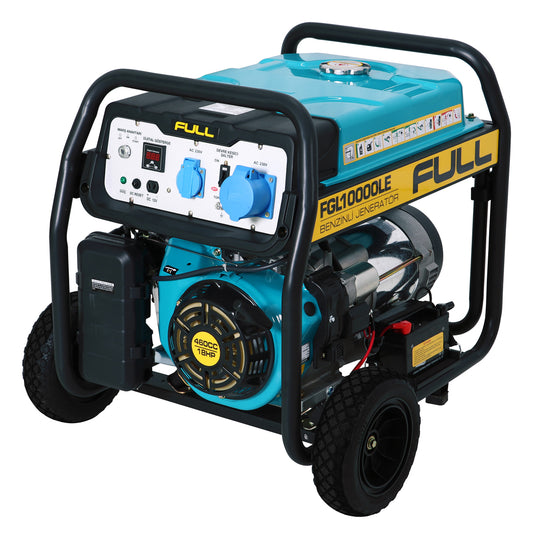 Full Generator FGL 10000LE 8 kW / 10 kVA Benzin Generator