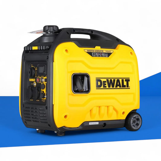 DeWalt DXGNi42E Benzin-Inverter-Stromerzeuger, 4200 W, mit Elektro- und Seilzugstart, leise und kompakt, ideal für Baustellen, Camping und Notstromversorgung