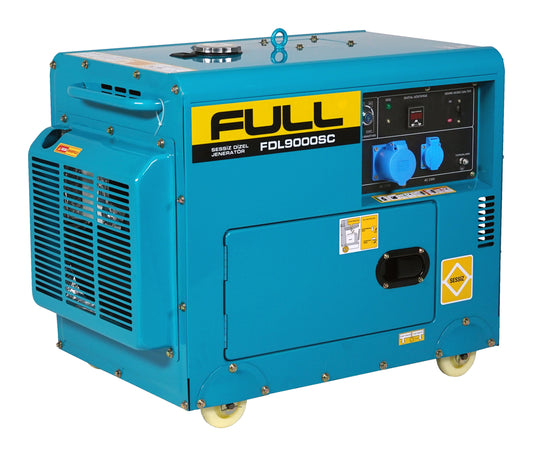 Full Generator FDL 9000SC 6,8 kW / 8,5 kVA Silent Diesel Generator (Schallgedämmt)
