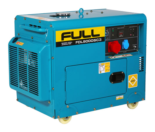 Full Generator FDL 9000SC3 6,8 kW / 8,5 kVA Silent Diesel Generator (Schallgedämmt)