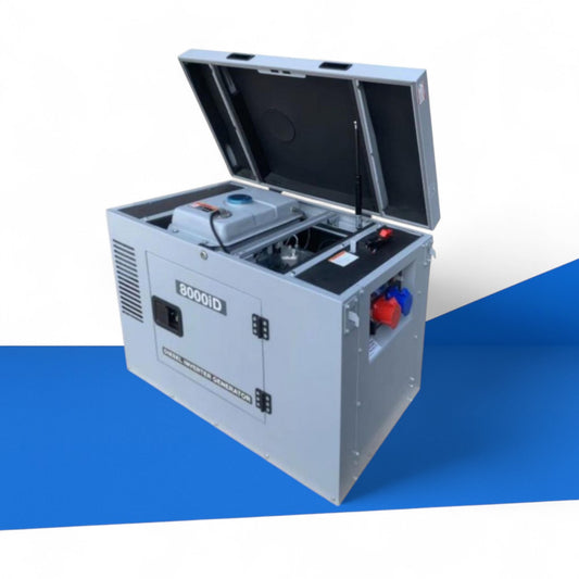 FME 8000iD Diesel Inverter Generator, 230 V & 400 V, mit integriertem ATS-Eingang, leise und leistungsstark