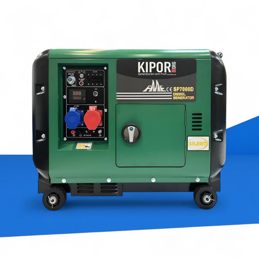 FME SP7000D Diesel-Notstromaggregat, 230 V & 400 V, zuverlässig für Notfälle und Baustellen