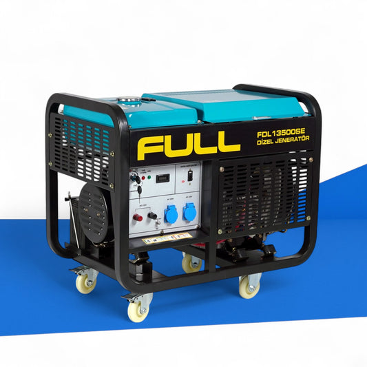 Full Generator FDL 13500SE schallgedämpfter Diesel Generator mit 11 kW / 13,75 kVA Leistung
