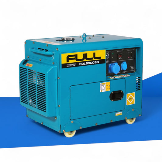 Full Generator FDL 9000SC schallgedämmter Silent Diesel Generator mit 6,8 kW / 8,5 kVA Leistung