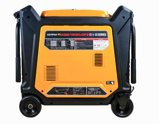 Kompak 16 kVA 400 V Gas & Benzin KGG120Ei-DF Inverter Stromaggregat