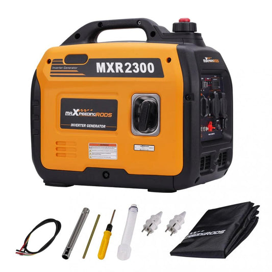 maXpeedingrods 2300 Watt Benzin Inverter Stromerzeuger MXR 2300