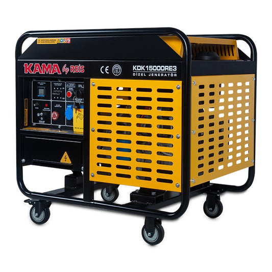 Kama KDK15000RE3 Diesel Generator 12 kW/15 kVA (Dreiphasig)